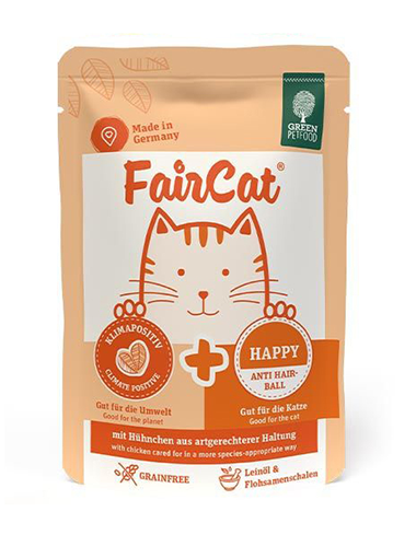 Green Petfood, faircat,faircat happy,faircat wet food,faircat pouch,wet food,鮮食,濕糧,主食包,肉醬果凍,肉醬包,防敏糧,低敏糧,無穀物低敏